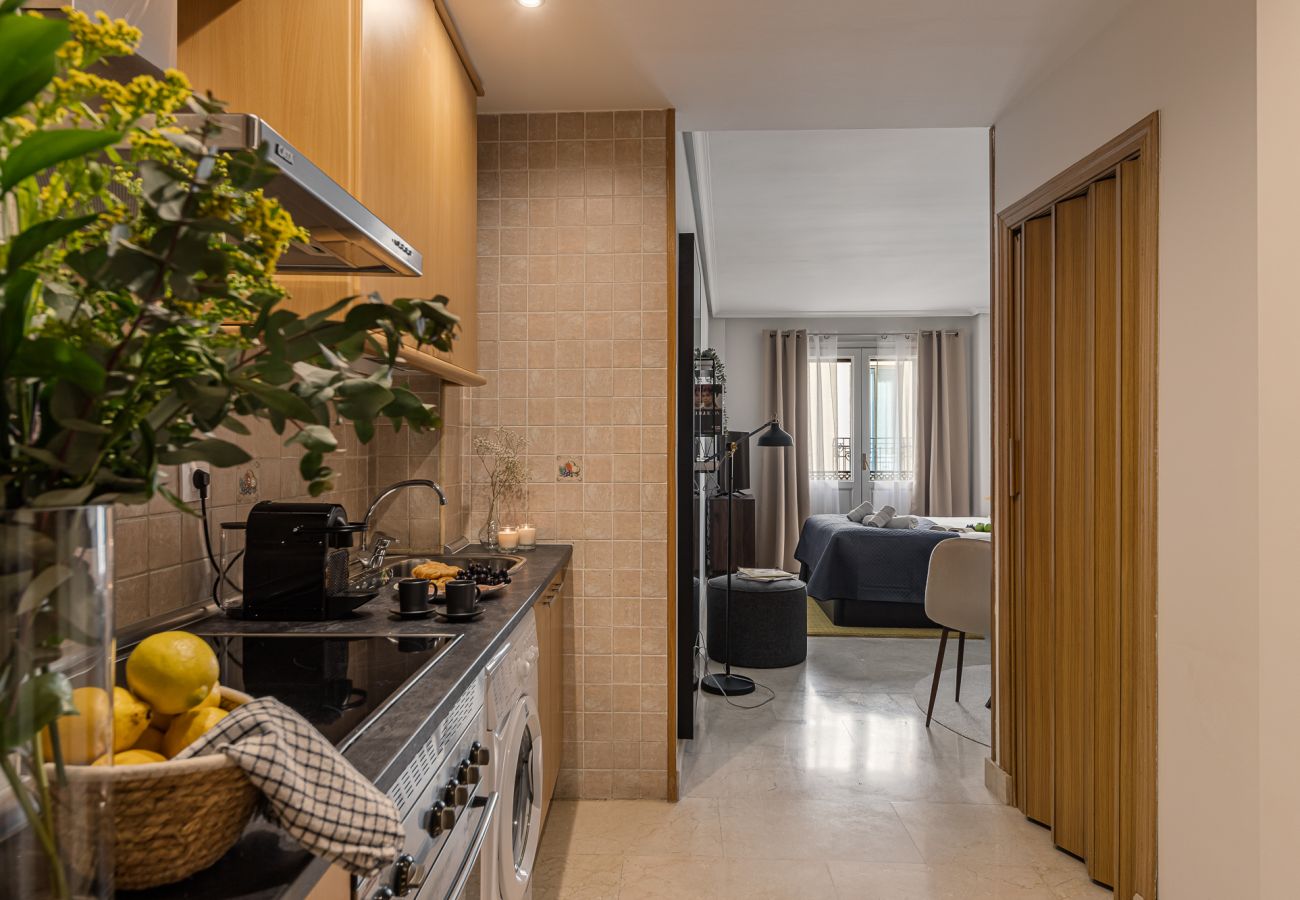 Estudio en Madrid - Waou Gran Via Studio II - Corta Duración Estudio en Madrid - Waou Gran Via Studio II - Corta Duración