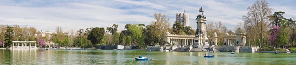parque de el retiro Madrid