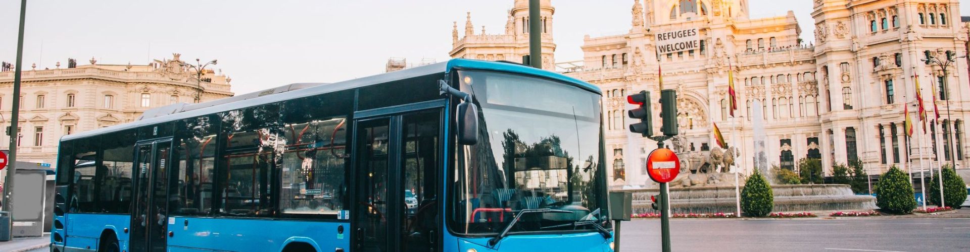 Bus in Madrid