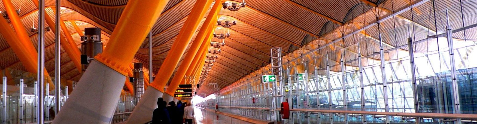 Airport terminal, T4 Madrid